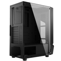 新品微星(MSI)PAG SHIELD 100L 龍菱側(cè)透 黑色游戲辦公臺式電腦主機atx機箱