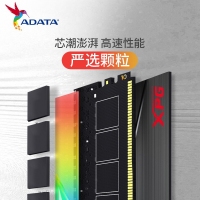 威剛龍耀DT50 32G-4133(16GX2)RGB燈條 DDR4 鈦灰