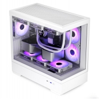 愛(ài)國(guó)者（aigo）星璨 嵐 白色 游戲電腦主機(jī)箱 支持360水冷/M-ATX主板//四面快拆/270°海景房