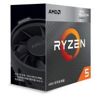 AMD 銳龍 R5-4600G 處理器 盒裝CPU 3.7G 6核12線程 AM4接口