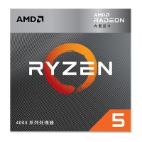 AMD 銳龍 R5-4600G 處理器 盒裝CPU 3.7G 6核12線程 AM4接口