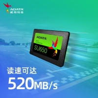 威剛 (ADATA) SU650 256G SATA固態(tài)硬盤 高速讀寫 筆記本 臺式機拓展 SATA3.0接口