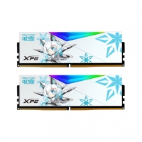 威剛（ADATA）32GB(16GX2)套裝 DDR5 6000 臺式機內(nèi)存條 海力士A-die顆粒-華碩吹雪聯(lián)名RGB燈條