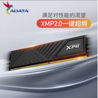 威剛XPG BBKD35 16G-3600 DDR4 威龍條（黑） 臺式機(jī)電腦電競馬甲內(nèi)存