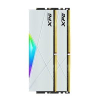 威剛XPG D50 16G（8G*2） DDR4 3600 臺式內存條RGB燈條（白）