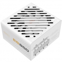 愛國者ES-850白色 額定850W 全模組機箱電腦電源（白色模組線/80plus金牌/雙CPU供電）