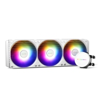愛國者（aigo）冰魄LP360(白色) RGB一體式水冷 CPU散熱器（ARGB光效/免拼接風(fēng)扇/陶瓷軸心）