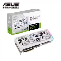 華碩（ASUS）ROG-STRIX-RTX4090-O24G-WHITE電競游戲專業(yè)獨立顯卡 白色版 （24GB顯存/白色限量顯卡）