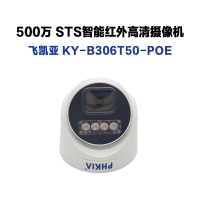 飛凱亞攝像頭 KY-B305T50-POE 4MM 500萬 STS智能雙光全彩半球
