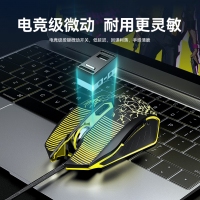 愛(ài)國(guó)心 GM901 6D七彩呼吸電競(jìng)游戲鼠標(biāo) 四擋切換 游戲鼠標(biāo)有線
