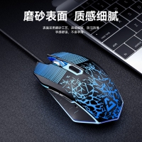 愛(ài)國(guó)心 GM901 6D七彩呼吸電競(jìng)游戲鼠標(biāo) 四擋切換 游戲鼠標(biāo)有線