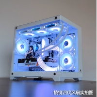 天極風 TJ-120 LJ-2 12CM 凌鏡四代 ARGB（黑色）機箱風扇 神光同步5V3針ARGB PWM溫控調速