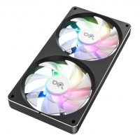 愛國(guó)者（aigo）冰魄SP240黑色ARGB版 一體式CPU水冷散熱器 支持1700/AM5