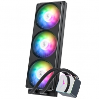 愛國(guó)者（aigo）冰魄SP360黑色ARGB版 一體式CPU水冷散熱器 支持1700/AM5