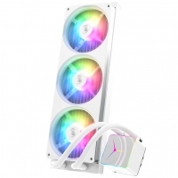 愛國(guó)者（aigo）冰魄SP360白色ARGB版 一體式CPU水冷散熱器 支持1700/AM5