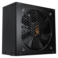 愛國者（aigo) YOGO750 直出線【額定600W】 黑色 電腦開關電源 品質(zhì)電容/寬幅設計/不虛標