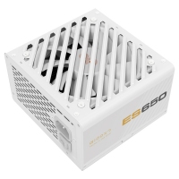 愛國者（aigo）額定650W ES650白色 全模組機箱電腦電源（白色模組線/80plus金牌/雙CPU供電/全電壓）
