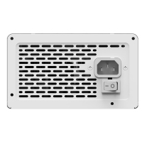 愛國者（aigo）額定650W ES650白色 全模組機箱電腦電源（白色模組線/80plus金牌/雙CPU供電/全電壓）