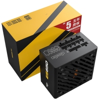 愛國者（aigo）電競ES650全模組電腦電源 額定650W (80Plus金牌認(rèn)證/雙8PIN供電/LLC諧振/大單路12V）
