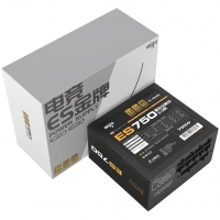 愛國(guó)者（aigo）ES750W ATX3.0 臺(tái)式電腦主機(jī)箱電源（原生PCIE5.0/12VHPWR/80plus金牌/全模組設(shè)計(jì)/40系顯卡）
