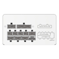 愛國(guó)者（aigo）ES850W白色 ATX3.0電競(jìng)主機(jī)箱電源（原生PCIE5.0/12VHPWR/80plus金牌/全模組）