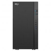 愛國者（aigo）黑曼巴 靜音版 鐵側(cè)板 臺式機(jī)中塔機(jī)箱（支持E-ATX/ATX主板/標(biāo)配3把無光風(fēng)扇/四面吸音棉/360冷排）