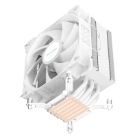 愛國(guó)者散熱 冰鋒600S 白色炫彩版 Intel平臺(tái) 電腦臺(tái)式機(jī)CPU靜音散熱器