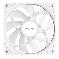 愛國(guó)者散熱 冰鋒600S 白色炫彩版 Intel平臺(tái) 電腦臺(tái)式機(jī)CPU靜音散熱器