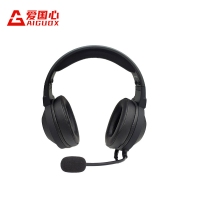愛國心 X6 頭戴式電教專用耳機 音頻系列電腦有線耳機USB插頭虛擬7.1音效