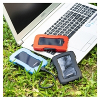 威剛移動(dòng)硬盤 HD330 4TB USB3.0 防塵防震防水三防技術(shù) 紅色 持久耐用