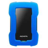 威剛移動(dòng)硬盤 HD330 4TB USB3.0 防塵防震防水三防技術(shù) 藍(lán)色 持久耐用