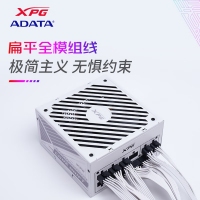 威剛（ADATA）XPG魔核II SE850W 白色電源 金牌全模組臺(tái)式電腦電源atx3.0電源支持4090