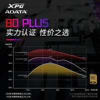 威剛（ADATA）XPG魔核II SE750W黑色電源 金牌全模組臺式電腦電源atx3.0電源支持4090
