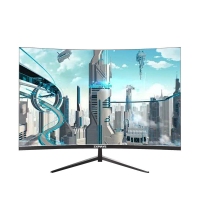 卓興玩家 F32Q 32英寸 高清曲面顯示器 R1500創(chuàng)新曲率 商用辦公 低藍光不閃屏 可壁掛 電腦顯示屏