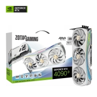 索泰（ZOTAC）RTX 4090 D AMP AIRO 月白 4K光追 電競游戲 電腦獨顯卡