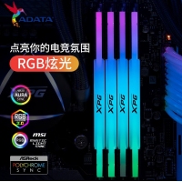 威剛(ADATA)XPG龍耀D500G 64GB(32GBX2)黑色彩包套裝 DDR5 6400 C32海力士A die內存條