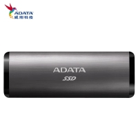 威剛NvmeSE760 512GB移動(dòng)固態(tài)硬盤(PSSD)type-c外接SSD金屬商務(wù)1000MB/s 金屬黑色硬盤