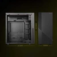 游戲風(fēng)暴 飛馳 黑 全新電腦主機 支持長顯卡 水冷 ATX機箱網(wǎng)吧處理電腦前置U3
