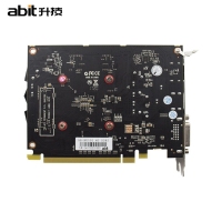 升技（abit） RX550 4G GDDR5 128bit 獨(dú)立游戲顯卡 HDMI+DP+DVI