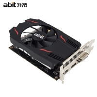 升技（abit） RX550 4G GDDR5 128bit 獨(dú)立游戲顯卡 HDMI+DP+DVI