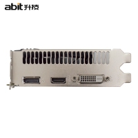 升技（abit） RX550 4G GDDR5 128bit 獨(dú)立游戲顯卡 HDMI+DP+DVI