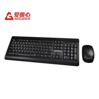 愛國(guó)心 GT-702(黑色) 商務(wù)辦公時(shí)尚無線套件 辦公套件批發(fā)