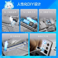 今日特價(jià) 華碩玩家國(guó)度ROG STRIX X870-A GAMING WIFI吹雪純白主板 支持 9900X/9950X (AM5)
