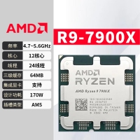 【銳龍R9 7900X游戲電競(jìng)】銳龍R9-7900X/華碩X670吹雪/32G/1TB固態(tài)/RX7900XT 電競(jìng)游戲主機(jī)