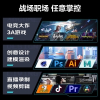 【銳龍R5 9600X電競(jìng)游戲】 銳龍R5-9600X/華碩B650M-K/32G/1TB固態(tài)/RX7800XT 電競(jìng)游戲主機(jī)