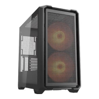 骨伽 乘風MX600 mini 黑色 臺式玻璃側(cè)透機箱 支持MATX主板360水冷/網(wǎng)孔面板