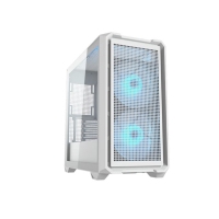 骨伽 乘風MX600 mini 白色 臺式玻璃側(cè)透機箱 支持MATX主板360水冷/網(wǎng)孔面板
