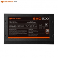 骨伽 SXC500黑色 額定500W 白牌直出 靜音寬幅電腦主機電源