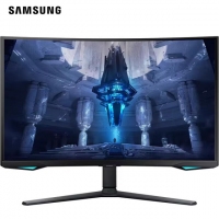 三星 32英寸 S32BG754NC MiniLED屏 4K曲面 165Hz電競升降旋轉(zhuǎn) 顯示器