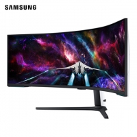 三星 57英寸 S57CG952NC MiniLED 雙4K曲面帶魚屏 240Hz 游戲電競顯示器